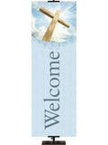 Cross Stock Welcome Banner