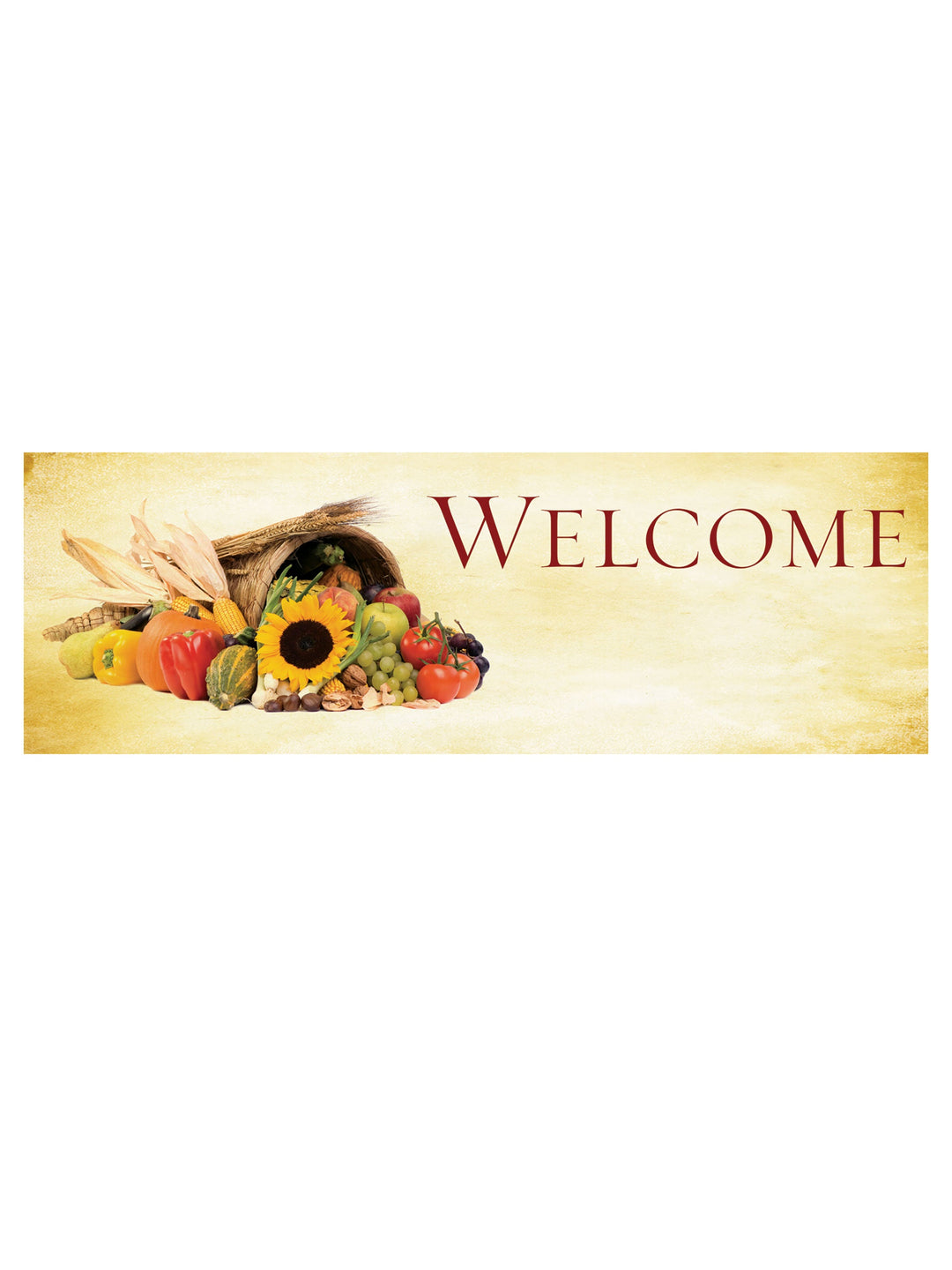 Custom Welcome Banner Cornucopia