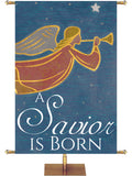 Glory To God A Savior Is Born - Christmas Banners - PraiseBanners