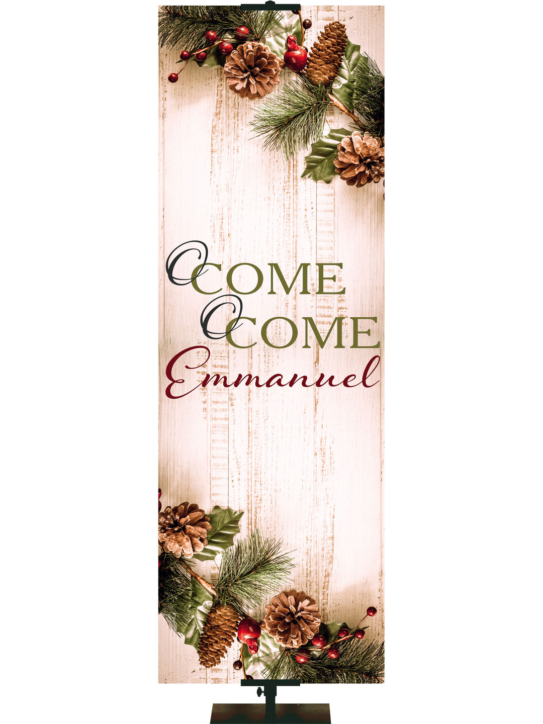 Heartland Christmas O Come Emmanuel - Christmas Banners - PraiseBanners
