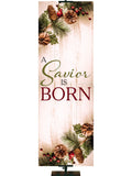 Heartland Christmas A Savior is Born - Christmas Banners - PraiseBanners