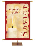 Rustic Christmas Savior - Christmas Banners - PraiseBanners