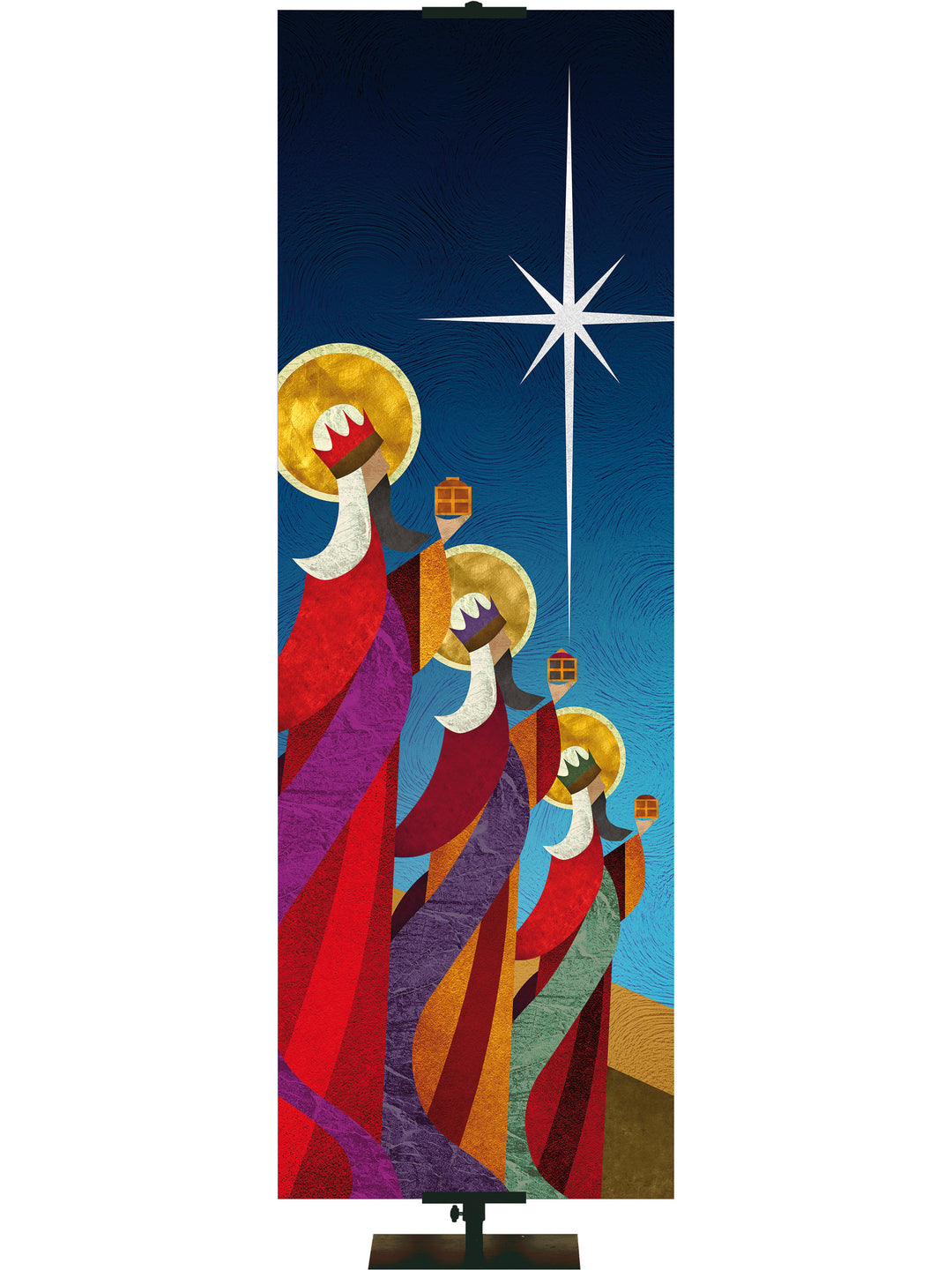 Custom Wise Men-Left - Custom Christmas Banners - PraiseBanners