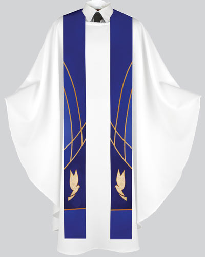 Liturgical Stole Dove