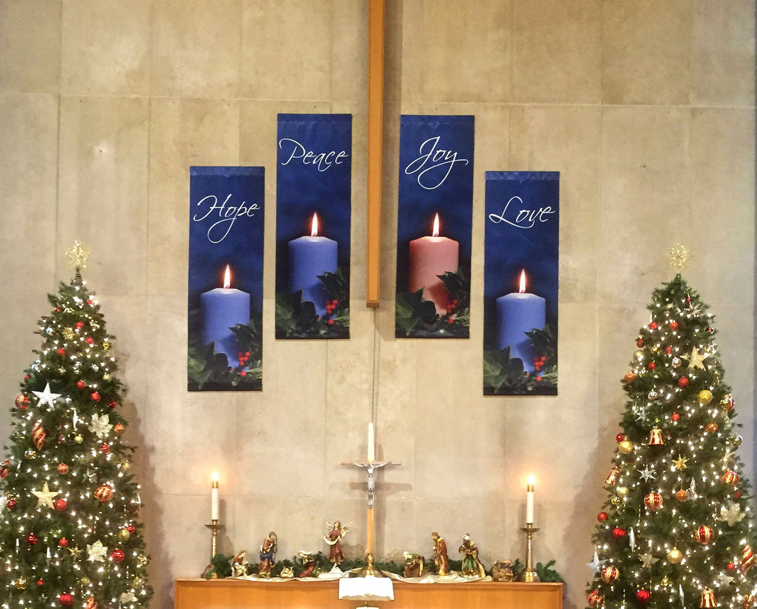 Advent Church Banners PraiseBanners.com