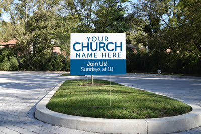 Six Benefits Of Church Parking Lot Signs