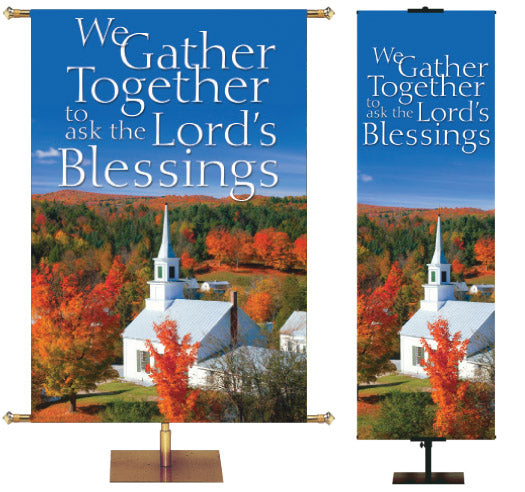 Creation Fall & Thanksgiving Church Banners