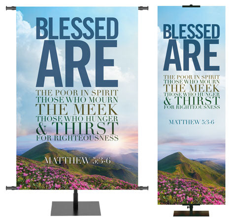 The Beatitudes Church Banners