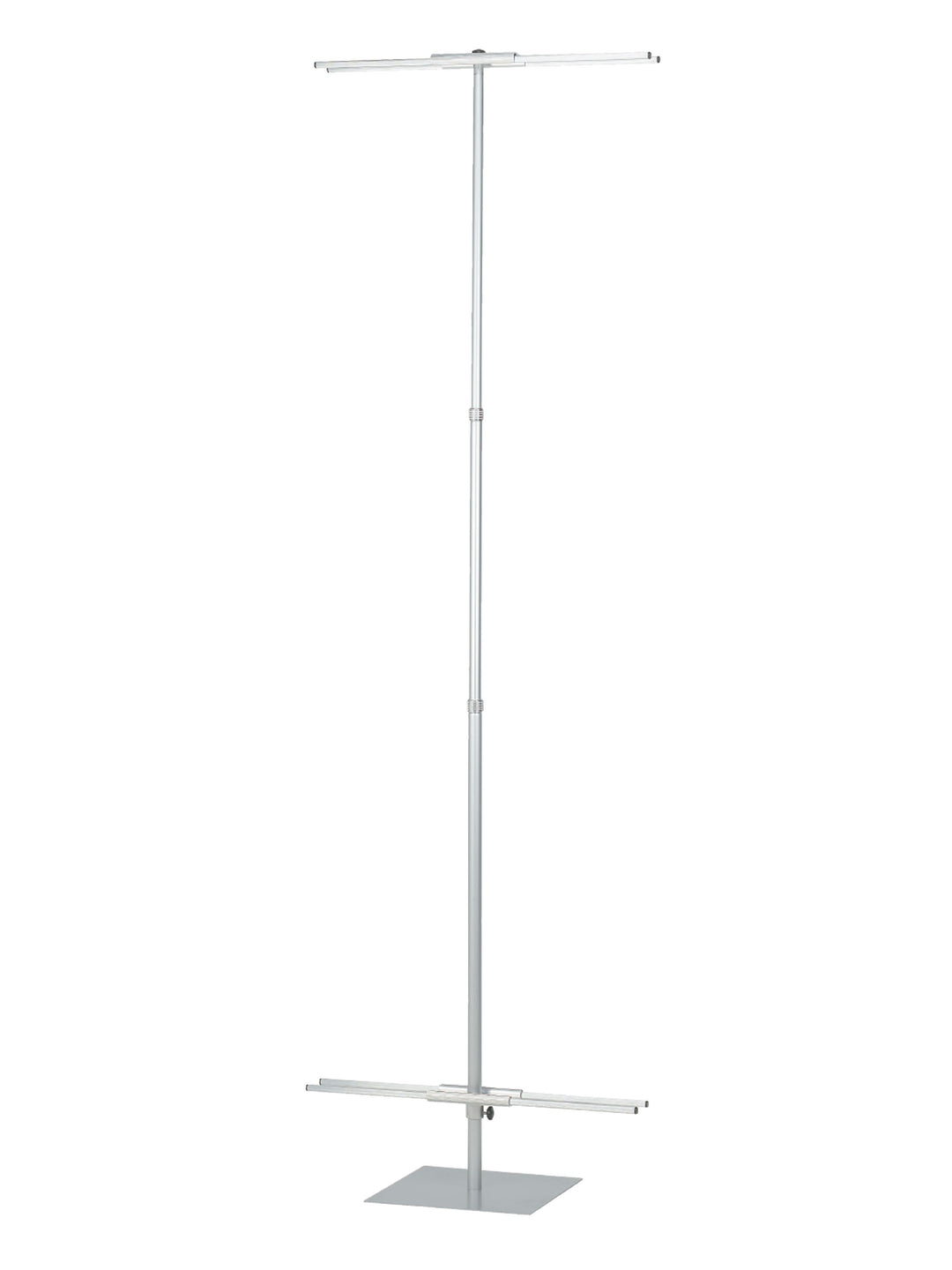 Double-Sided Stand in Chrome for Church Banners