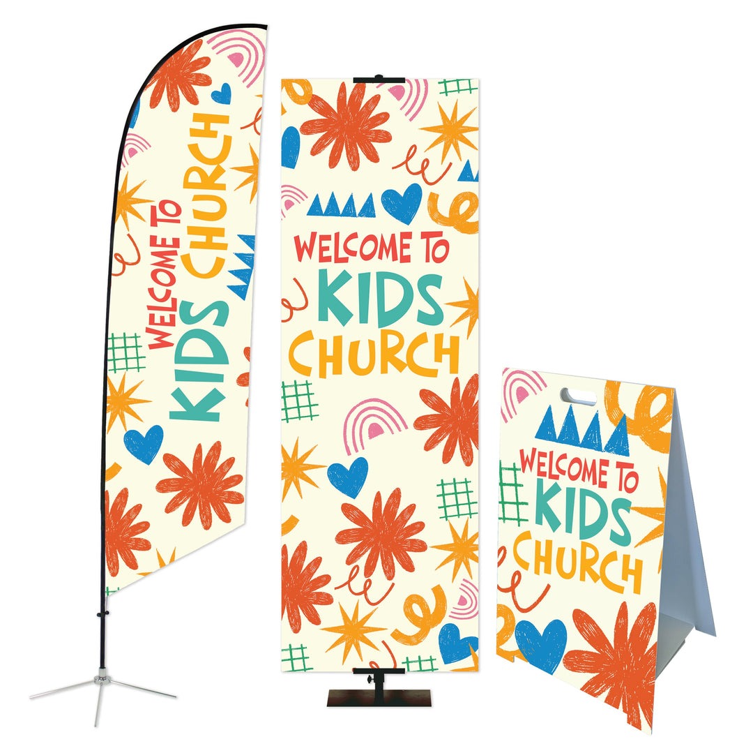 Kids Church Crayon Doodles
