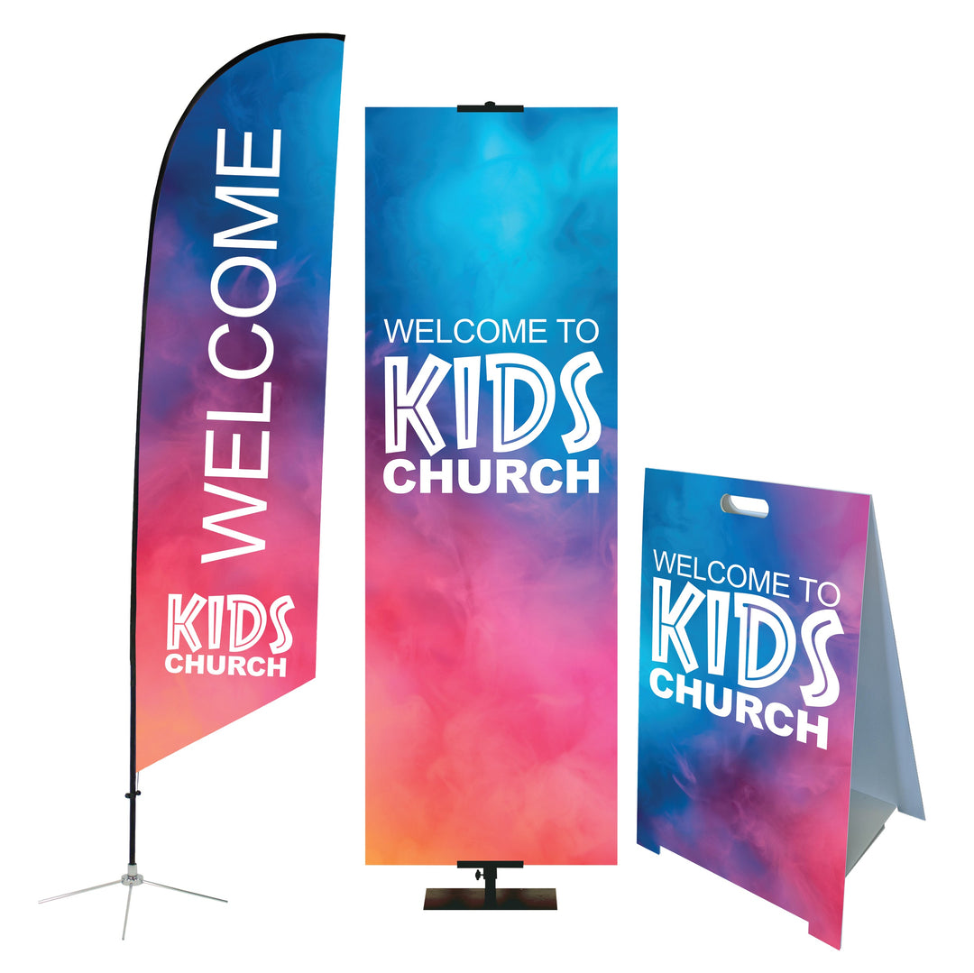 Kids Church Gradient Mist