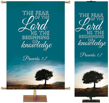 Words of Wisdom Proverbs Church Banners