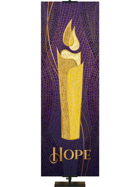Mosaics Advent Candle Hope
