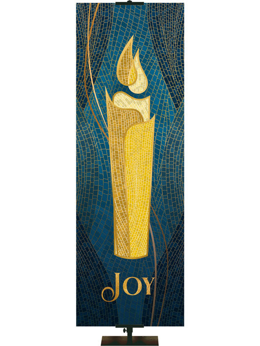 Mosaics Advent Candle Joy