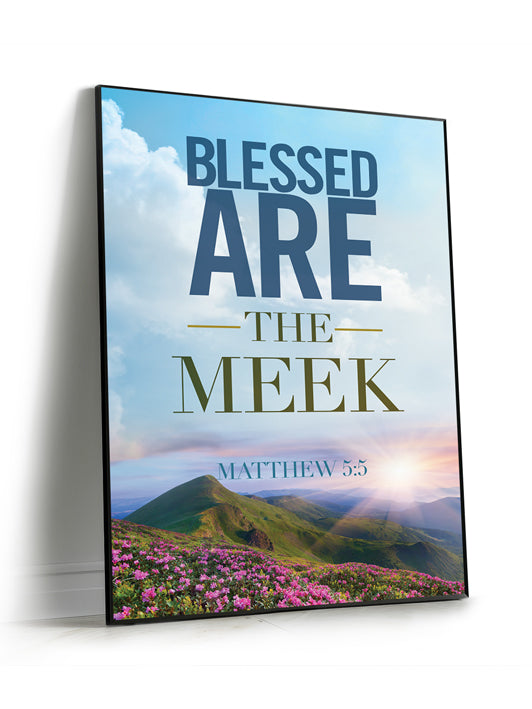 SEG Wall Art Beatitudes Blessed Are the Meek