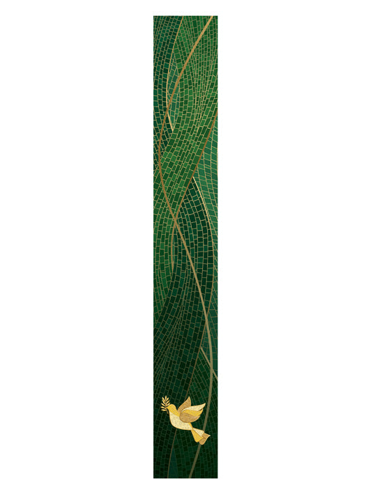 Dove Bible Book Mark Christmas Mosaic