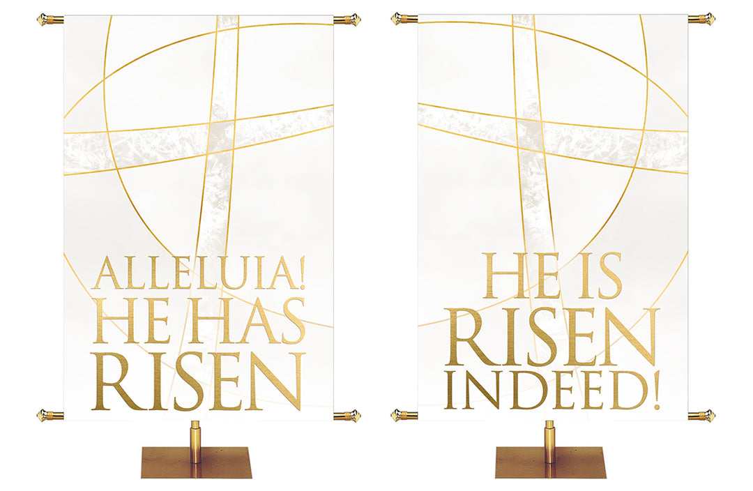 Easter Liturgy Alleluia He Has Risen and He Is Risen Indeed! 4x6 format