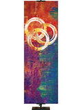 Trinity Brush Strokes of Faith 2x6 Format Multicolor