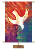 Dove Brush Strokes of Faith Wide Format Multicolor