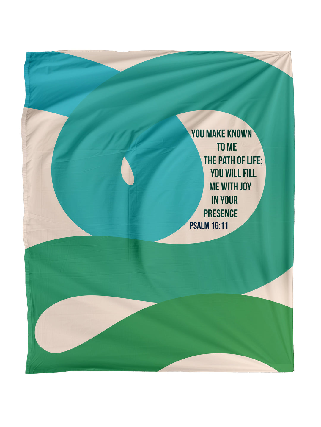 Path of Life Faith Blanket Throw