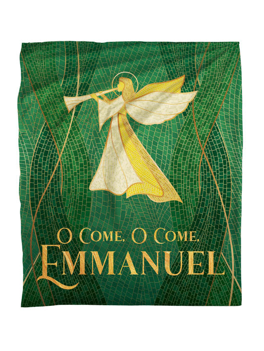 O Come, O Come, Emmanuel Faith Blanket Throw