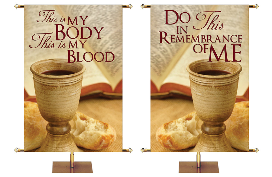 Church Communion Banners - Celebrate the Sacred Act of Communion ...