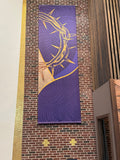 Custom Banner Shimmering Easter It Is Finished