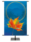 Custom Banner Artistry of Autumn Give Thanks To The Lord