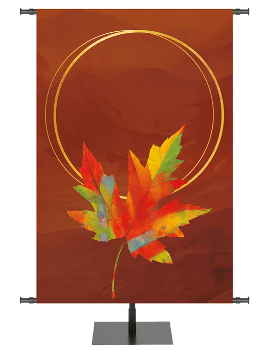 Banner personalizado Artistry of Autumn Regocijaos en el Señor