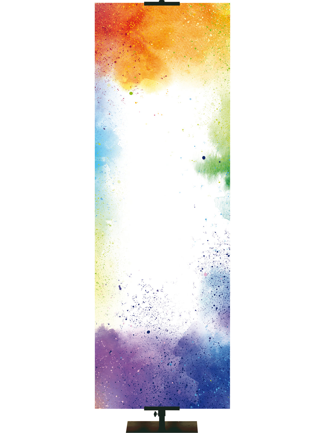 Custom Banner with colorful clouds