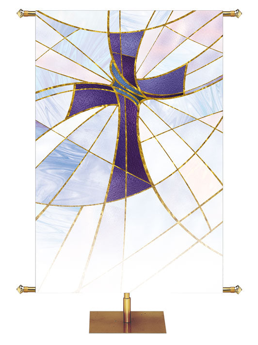 Custom Banner Luminescent Easter He is Risen