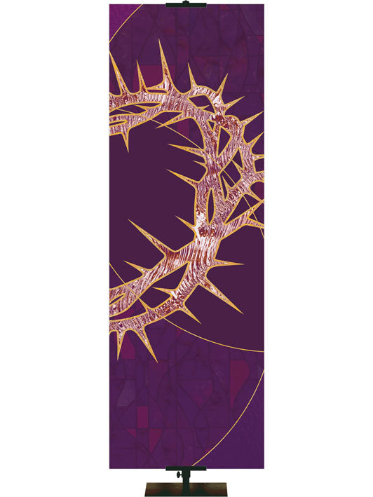 Custom Banner Crown of Thorns Left Expressions of Easter