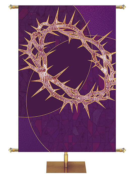 Custom Banner Crown of Thorns Right Expressions of Easter