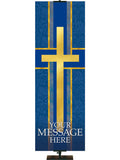 Custom Banner Cross Symbol and Grace Tapestries of Faith