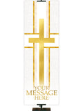 Custom Banner Cross Symbol and Grace Tapestries of Faith