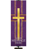 Custom Banner Cross Symbol and Love Tapestries of Faith