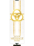 Custom Banner Trinity Symbol Tapestries of Faith