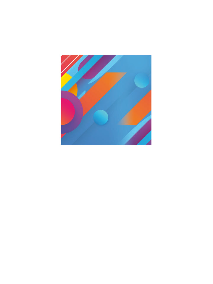 Custom Wall Decal Abstract Summer design