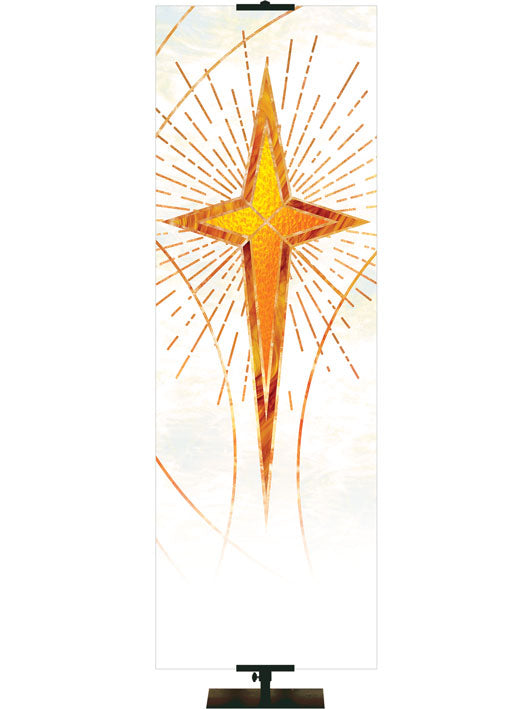Custom Banner Joy to the World Luminescent Christmas