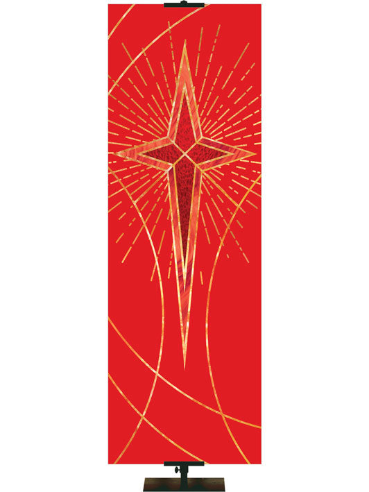Custom Banner Star Left Luminescent Christmas