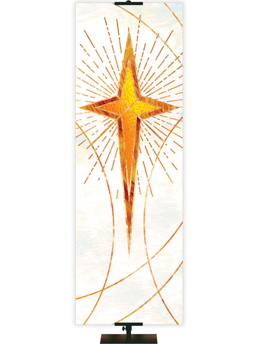 Custom Banner The Lord is Come Luminescent Christmas