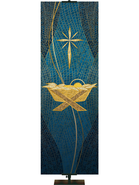 Custom Banner Christmas Mosaic He Is Christ The Lord