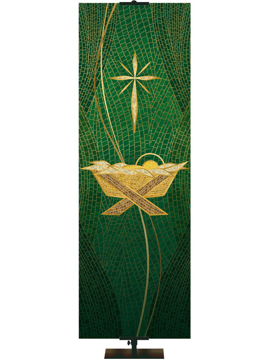 Custom Banner Christmas Mosaic He Is Christ The Lord