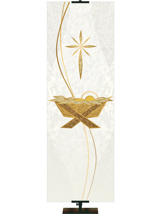 Custom Banner Christmas Mosaic He Is Christ The Lord