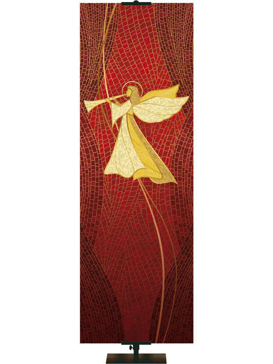 Custom Banner O Come, O Come, Emmanuel Christmas Mosaic