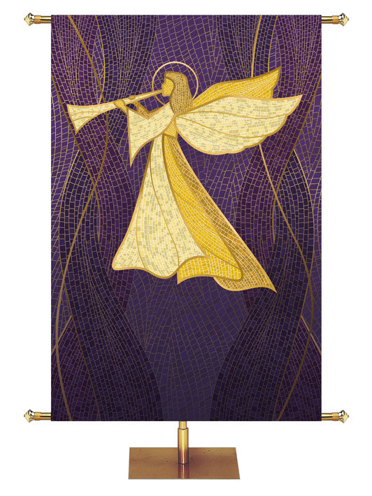 Custom Banner O Come, O Come, Emmanuel Christmas Mosaic