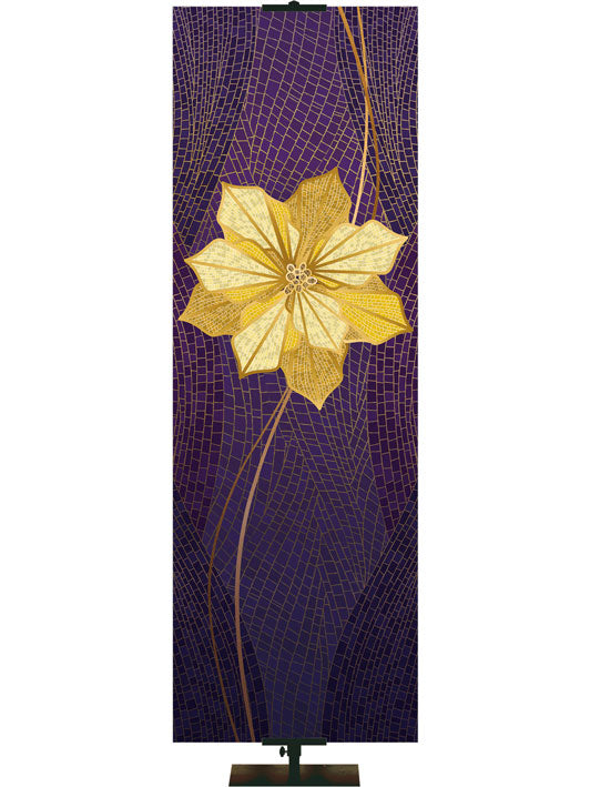 Custom Banner Wonderful Counselor Mighty God Christmas Mosaic