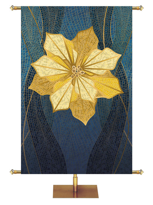 Custom Banner Wonderful Counselor Mighty God Christmas Mosaic