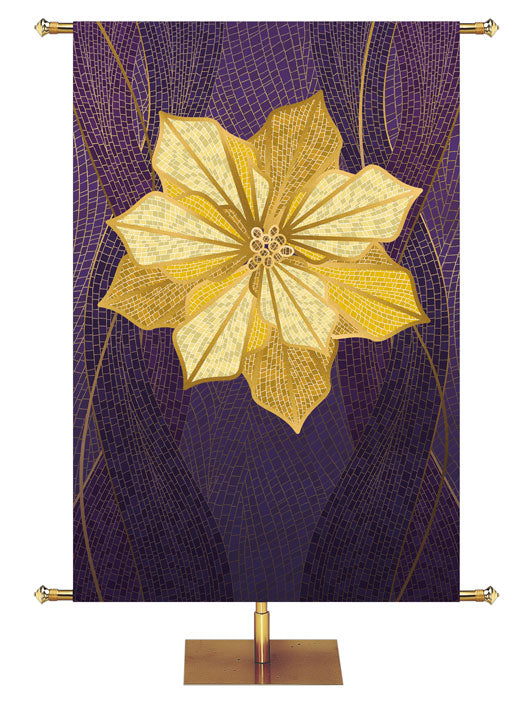 Custom Banner Wonderful Counselor Mighty God Christmas Mosaic