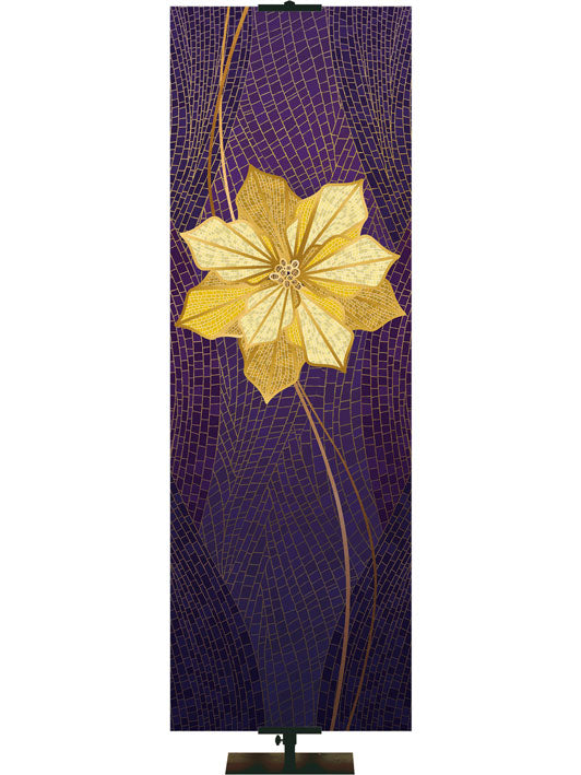 Custom Banner Everlasting Father Prince of Peace Christmas Mosaic